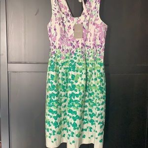 Anthropologie floral dress